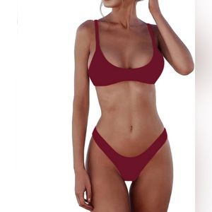BRAND NEW PINK / RED BIKINI SWIMSUIT